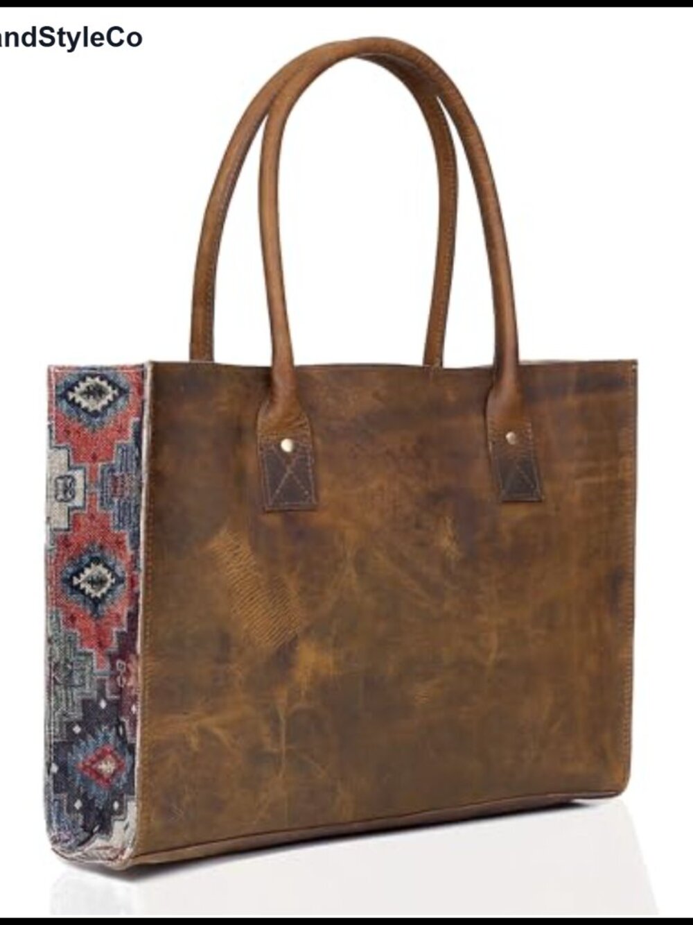 Leather Shoulder Bag Tote Satchel Travel Messenger Handbag